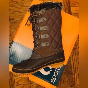 SPORTO Women's Brown Winter Boots